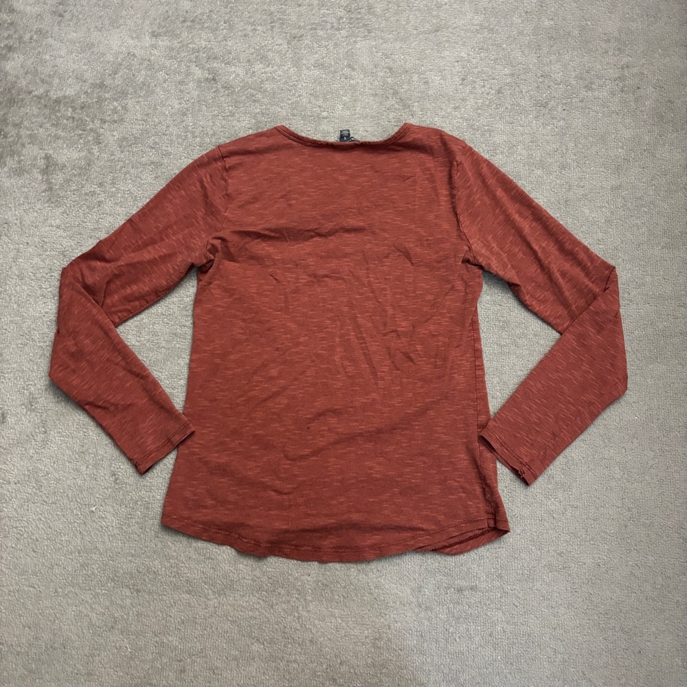 Toad&Co Marley II Long Sleeve T-Shirt Top Auburn Women’s - Picture 4 of 9
